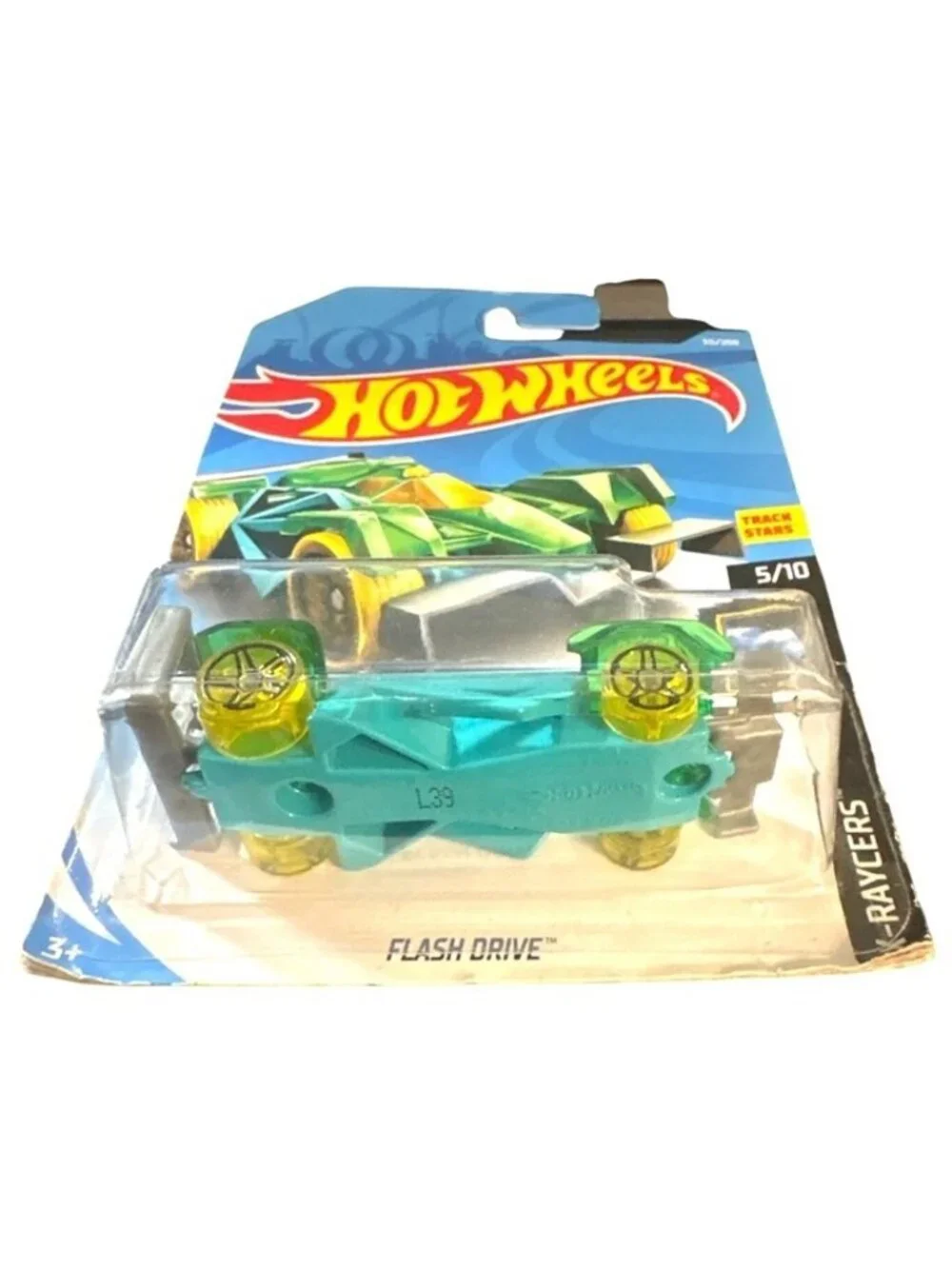 Die Cast Hot Wheels X-Raycers Series Flash Drive 5/10 Track Star Car 35/250 2017